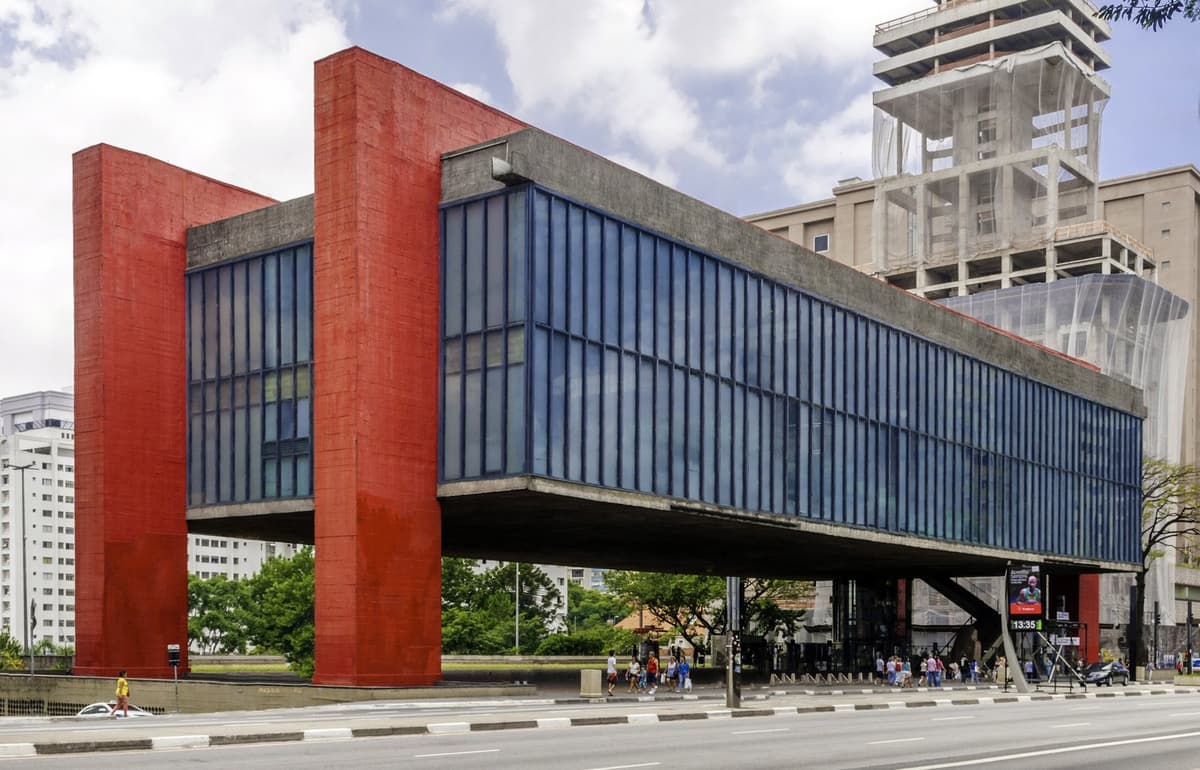 Prédio do MASP na Avenida Paulista