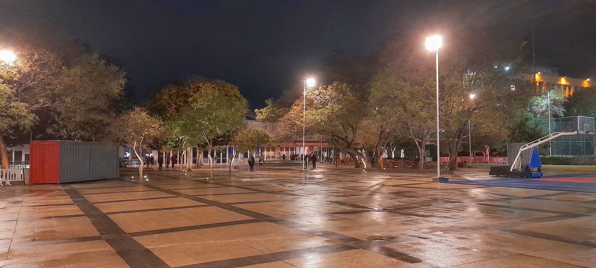 Área externa do Sesc Belenzinho