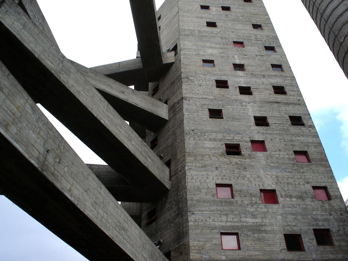 Torres do Sesc Pompeia, projeto de Lina Bo Bardi