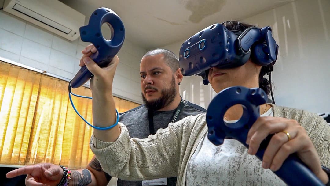USP testa óculos de realidade virtual para detectar Alzheimer USP testa óculos de realidade virtual para detectar Alzheimer