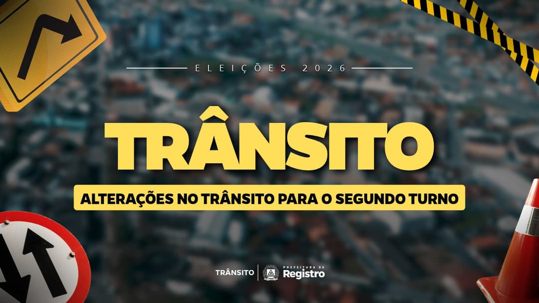 Registro tem bloqueios de trânsito no 2º turno das eleições Registro tem bloqueios de trânsito no 2º turno das eleições